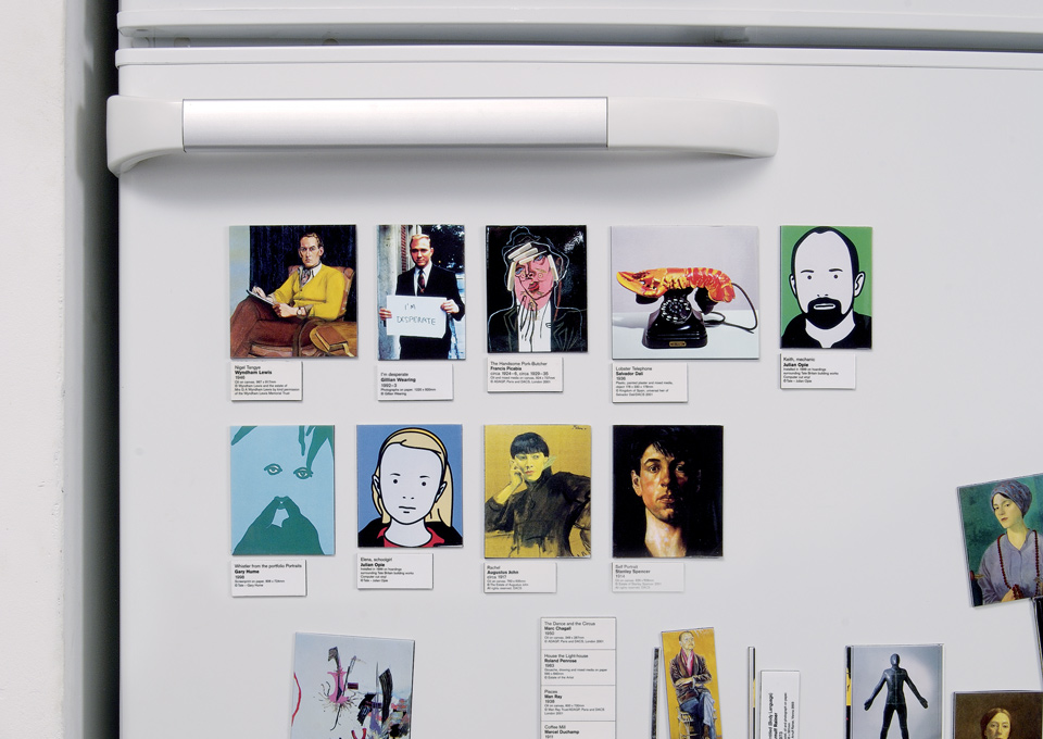 tate fridge magnet gallery 2002 product graphic thought facility